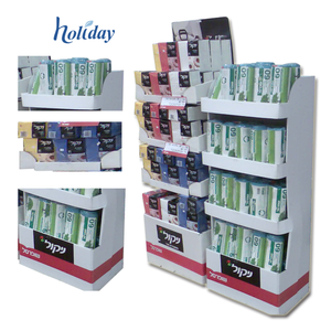 Promozione negozio di cartone ondulato pallet display per la frutta, pop banco di mostra carta, cartone display spedizioniere - Product Image 2