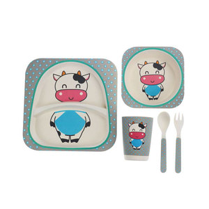 Vente chaude Nouveau Design <span class=keywords><strong>Écologique</strong></span> Bande Dessinée Recyclable <span class=keywords><strong>Vaisselle</strong></span> En Fiber De <span class=keywords><strong>Bambou</strong></span> - Product Image 3