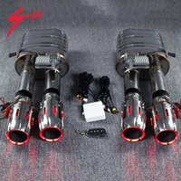 Silencieux d'échappement électrique, automatique, avec effet 2 en 1, pour moto connectée, série 2-en-1