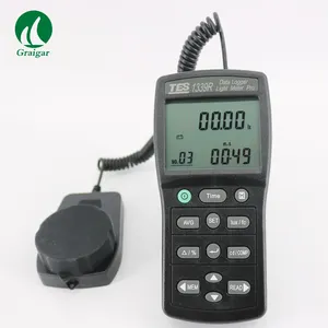 TES-1339R Data logger Light Meter 0.01 to 999900 Lux PC Data Record TES1339R
