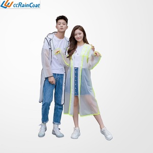 <span class=keywords><strong>Amazon</strong></span> Top vendedor 2019 de moda de diseño largo capa de lluvia Poncho cabo impermeable - Product Image 2
