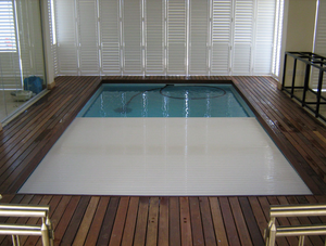 Cubierta retráctil para <span class=keywords><strong>piscina</strong></span>, rodamiento de 100kg de seguridad, impermeable, automática, fábrica de China - Product Image 5