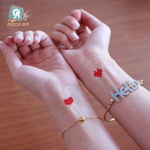 RC diverso misto mini serie carino <span class=keywords><strong>piccolo</strong></span> tatuaggio adesivi faccia da dito temporaneo impermeabile per le donne ragazze ragazzi studenti - Product Image 4