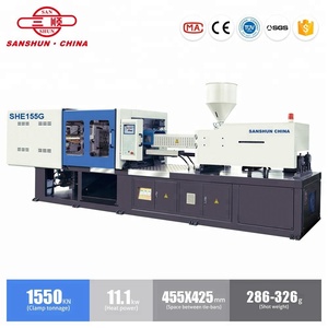 SANSHUN Machinery-máquina de moldeo por inyección de plástico, <span class=keywords><strong>155</strong></span> toneladas, con servomotor - Product Image 2