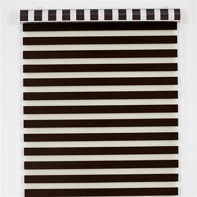 Grigio scuro tende in tessuto caldo colorato stampato tende zebra