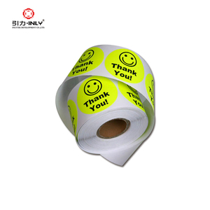 1,5 "круглый, спасибо, улыбка, наклейка, самоклеящаяся этикетка - Product Image 4