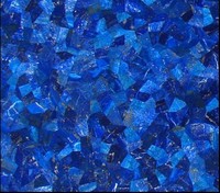 Dalle de lapis-lazuli poli, granit, marbre bleu noir galaxie pour la décoration