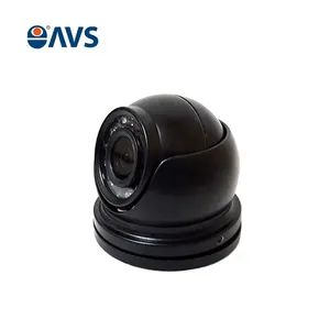 Aviation Nối AHD 720P Nhỏ IR Dome Camera Màu Đen Với LED