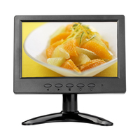 Moniteur LCD 7 pouces, rapport d'aspect 16:9, moniteur LCD TFT à matrice active, LED de bureau