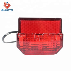 Luz Trasera Integrada con Luz de Matrícula y Certificación E-mark para MZ / Simson / <span class=keywords><strong>SUZUKI</strong></span> - Product Image 4