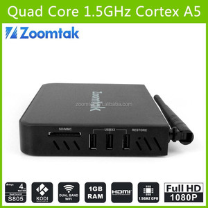 Amlogic S805 quad core 1 G / 8 G Android 4.4 2015 hot 4 k ultra salida Android tv box xnxx película - Product Image 5