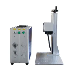 50w fiber laser marking machine Raycus source fiber laser engraving for metal 3 year warranty price Cheap