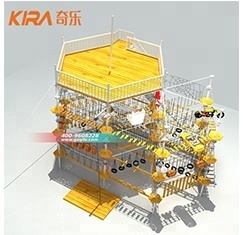 การสร้างทีมในร่มกลางแจ้งการผจญภัยอุปสรรคเชือกสูงหลักสูตร - Product Image 2