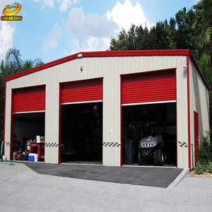 Abri de <span class=keywords><strong>garage</strong></span> en acier léger de haute qualité, parmi les 10 meilleurs de Chine, avec services de soudage, découpe et pliage pour atelier en acier - Product Image 6