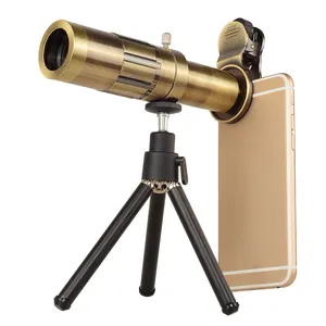 Manual Focus Removable Telescope lens Clip-on Camera 20x Zoom Telephoto Lens for phone