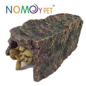 NOMOY PET En Gros Offre Spéciale taille moyenne résine grotte cacher pour serpent reptile tortue d'<span class=keywords><strong>aquarium</strong></span> NS-08 - Product Image 2