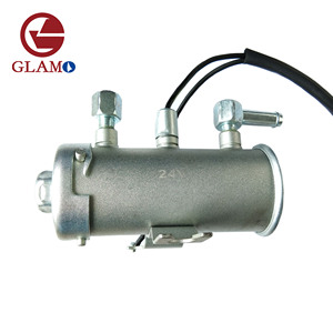 Vera pompa del carburante elettrica 24V pompe dell'olio in alluminio ad alta efficienza per 4 hk1 6 hk1 motore adatto a Nissan <span class=keywords><strong>Mazda</strong></span> modello 8-98009397-1 nuovo - Product Image 2