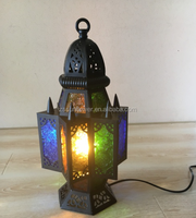 Applique murale LED en fer de style marocain, à économie d'énergie, pour décoration de projet