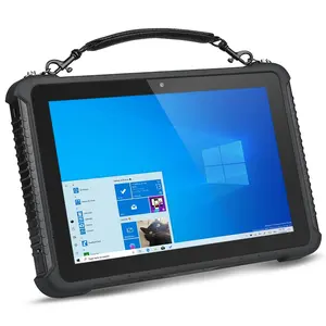 Computador de tablet áspero com porta de ethernet rj45 ip 65 pda da indústria à prova d' água externa