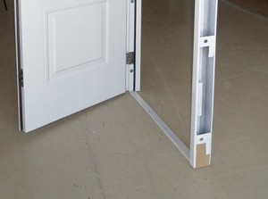 Nouveau modèle de portes doubles en acier commerciales pour l'extérieur, portes de magasin - Product Image 3