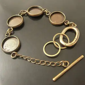 Beadsnice ID 17831 Brass Necklace Chain 12 × 15 × 18 × 20ミリメートル卸売ジュエリー作る用品所見ジュエリー