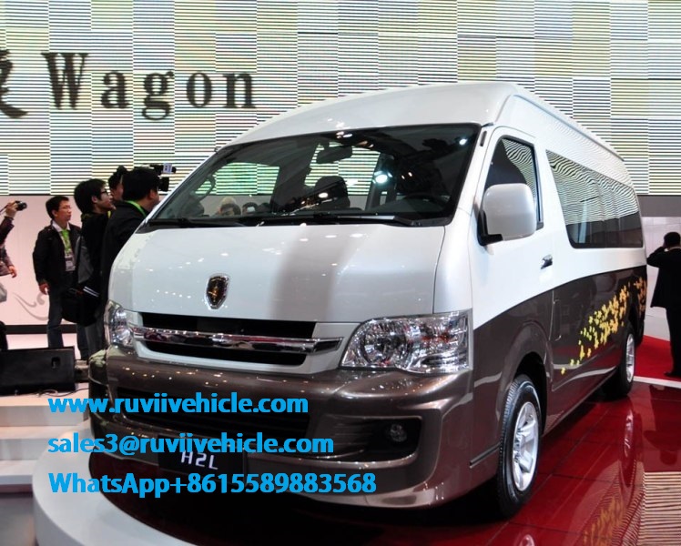 Мини-фургон по низкой цене, сделано в Китае, Jinbei, микроавтобус Hiace