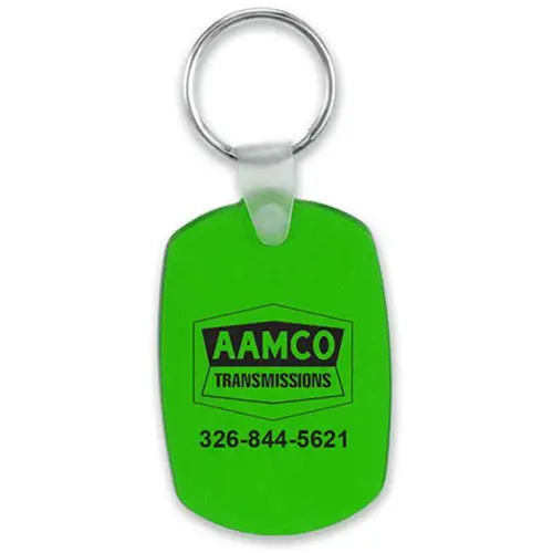 Custom Oval Soft Key Tag