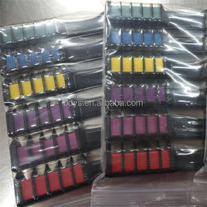 Set di 6 colori tipo pettine temporanea dei capelli gesso di colore - Product Image 4