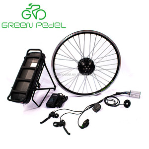 Greenpedel 36 v 350 w bici elettrica kit più piccolo; 250 w bicicletta elettrica convertitore kit motore <span class=keywords><strong>auto</strong></span> - Product Image 1