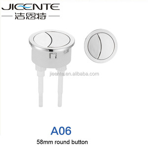 Accesorios de baño de cromo higiénico rectángulo botón - Product Image 5