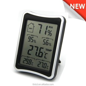 Termómetro digital montado en la pared, higrómetro, mide la temperatura y la humedad, nuevo artículo - Product Image 6