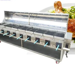 Pabrik Harga Stainless Steel Frozean/Babi Panggang Panggangan Bbq/Shawarma Mesin