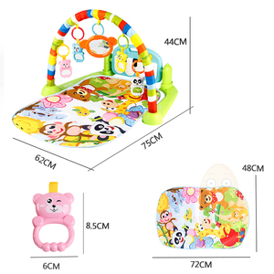 <span class=keywords><strong>Mini</strong></span> Tapete de Juego Tudou, Juguetes para Bebés, Tapete de Juego Musical, <span class=keywords><strong>Gimnasio</strong></span> de Actividades para Bebés, <span class=keywords><strong>Gimnasio</strong></span> para Bebés con Teclado de Piano, Juguetes para Recién Nacidos, Caja de Cartón de Algodón - Product Image 5