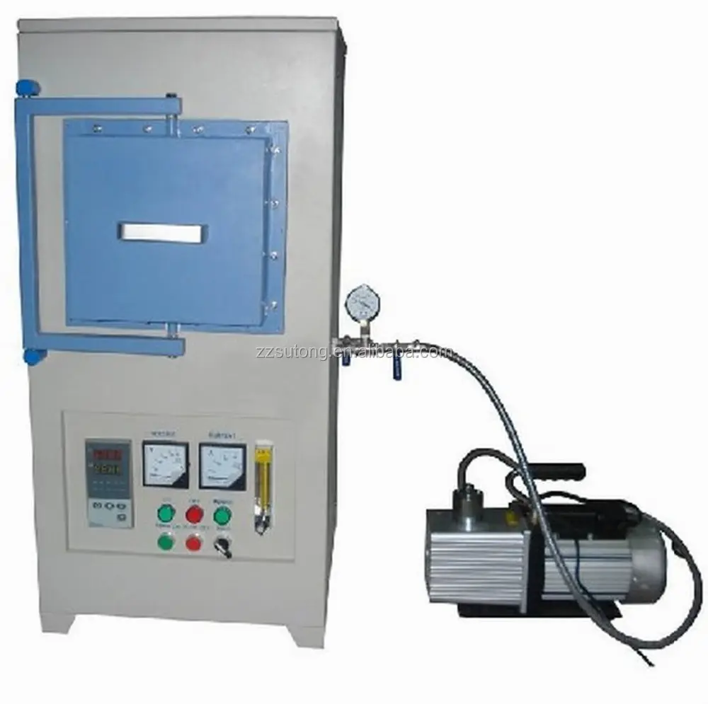 1400C Lab Vacuum Atmosphere Furnace Heat Treatment Furnace with 30 steps programmable control