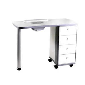 nail salon nail table manicure table with draft fan