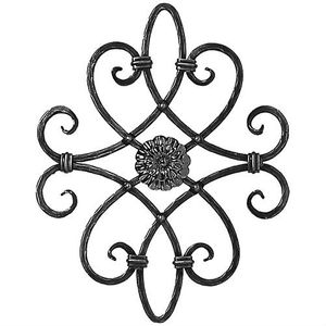 Pabrik Tiongkok pagar gerbang logam <span class=keywords><strong>ornamental</strong></span> besi tempa Rosette untuk dekorasi - Product Image 2