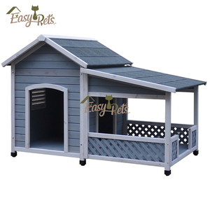 Loisirs Porche Bain de Soleil En <span class=keywords><strong>Pvc</strong></span> en bois cages pour animaux de compagnie petit animal chat maison Chenil Avec Véranda