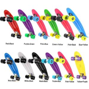 <span class=keywords><strong>2018</strong></span> Meilleure vente pas cher 22 pouces Mini Cruiser rétro Skate Board Deck enfants complet garçon en érable de Ningbo Chine - Product Image 6