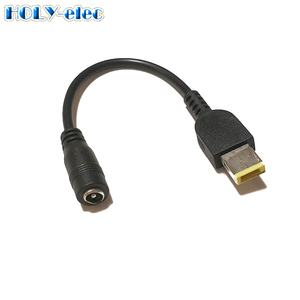 Cabo de alimentação dc 5.5*2.1mm fêmea para usb macho, cabo conversor para <span class=keywords><strong>lenovo</strong></span> - Product Image 6