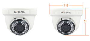 Cámara de la bóveda del IP del CCTV 1080P 2MP de la venta al por mayor de 2018 China con IR CORTADO - Product Image 2