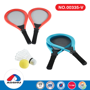 Bán Sỉ Bộ Đồ Chơi Bằng Nhựa 2 Quả Bóng Vợt Bãi Biển Bộ Vợt Cầu Lông Mềm Nhẹ Vợt Thể Thao Ngoài Trời Vui Nhộn Mới Cho Trẻ Em - Product Image 2