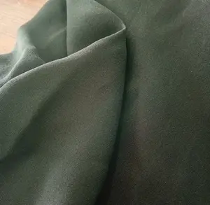 Directo de fábrica de 19mm de seda georgette. personalizar el color de vestido en georgette tela
