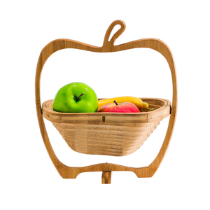 Paniers de pique-nique et cadeaux <span class=keywords><strong>en</strong></span> bois de <span class=keywords><strong>bambou</strong></span> moderne pour l'affichage de conception de maison pour la nourriture de fête et de mariage panier-cadeau de mariage élégant - Product Image 3