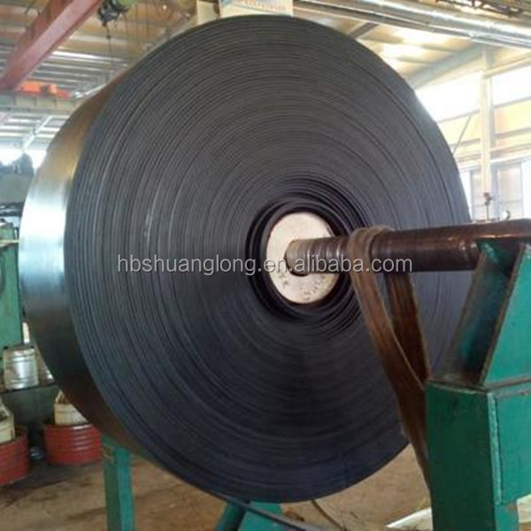 Rubber oil resistant moving transfer belt