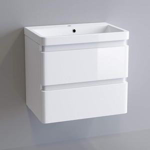 2019 High Quality 600 mm <strong>White</strong> Vanity Sink Unit Ceramic Basin Storage Home Furniture <strong>Wall</strong> Hung <strong>Bathroom</strong> Vanity <strong>Cabinet</strong> - Product Image 4