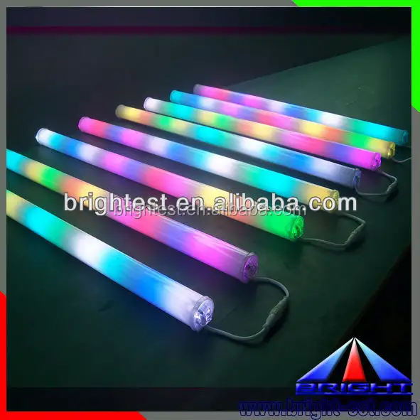 LED RGBチューブDMX、色変更LEDチューブ、ミルキーホワイト/ストライプデジタルチューブ