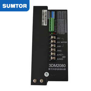 3เฟสดิจิตอล3ลวด Stepper Motor Driver 220V 3dm2080สำหรับ <span class=keywords><strong>Nema</strong></span> <span class=keywords><strong>52</strong></span> Series - Product Image 4