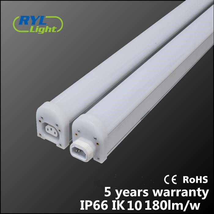 CE, fcc, ROHS IP66 IK10 холодильник led triproof свет противоугонная led светильники