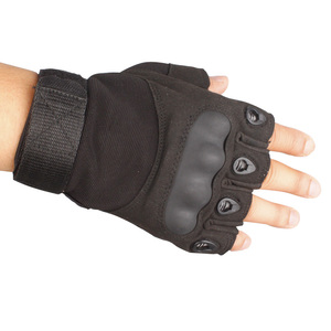 رخيصة الصعب مفصل نصف إصبع العمل واقية اطلاق النار اليد قفازات التكتيكية السلامة - Product Image 6