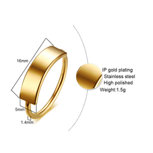 Bijoux en or 14 carats de haute qualité, vente en gros, bague personnalisée gravée avec un nom pour femmes - Product Image 4